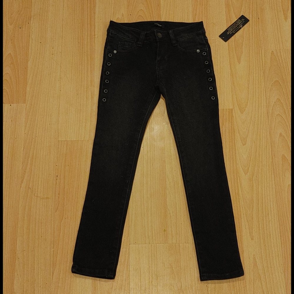 Bebe girls jeans/ stretchy size 7